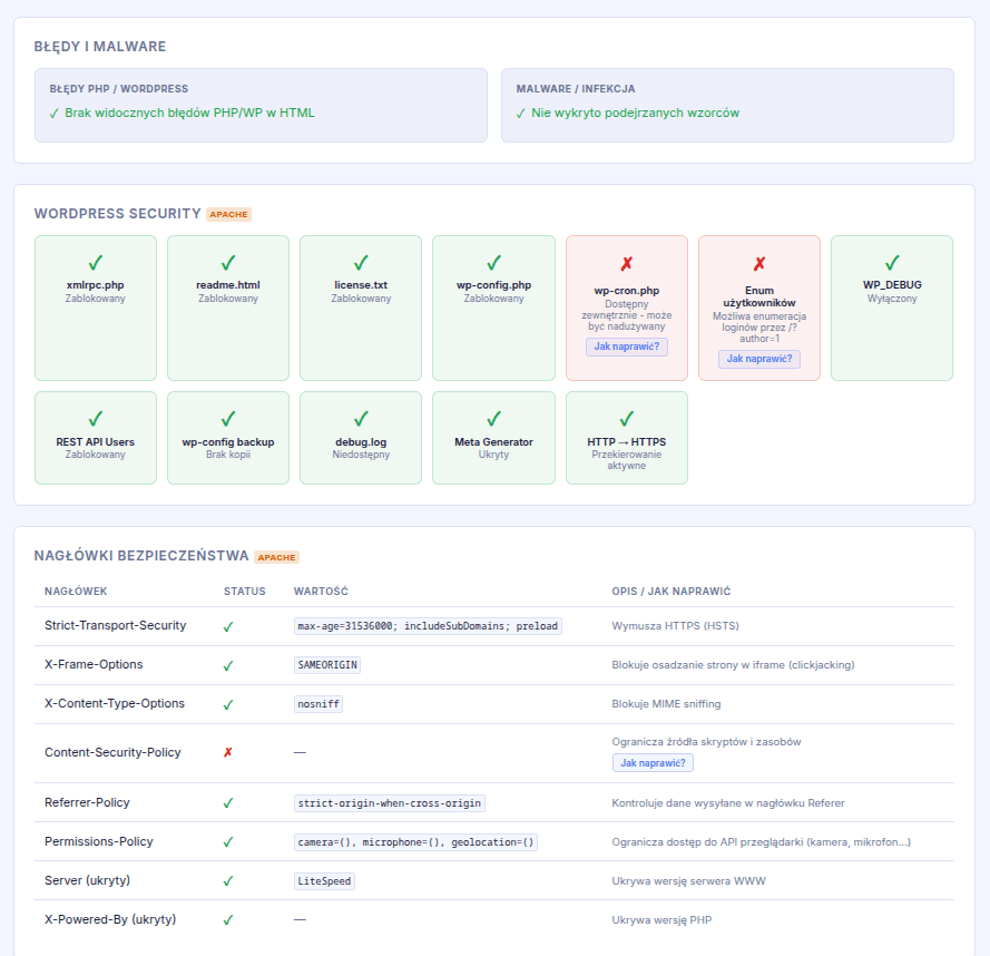 Monitoring strony - obrazek 4